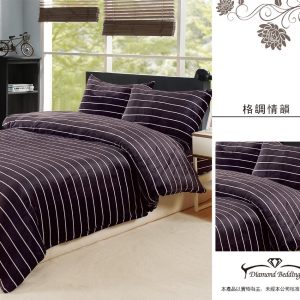 法蘭絨 鋪棉床包兩用被四件式組 【格調情韻】保暖 冬天必備 加高35cm